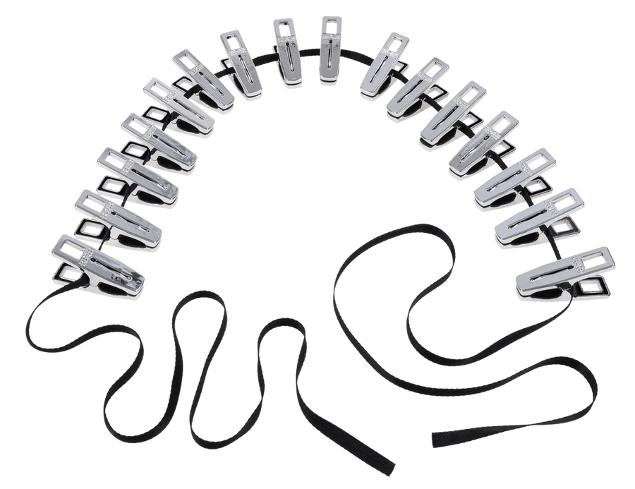 Edge Body Zipper Clothes Pins