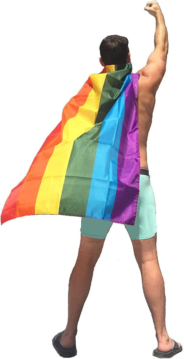 Rainbow Pride Flag Cape | One-Size Pride Wear