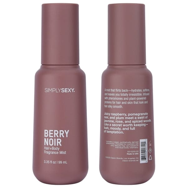 Simply Sexy Pheromone Hair + Body Mist – Berry Noir (99mL)