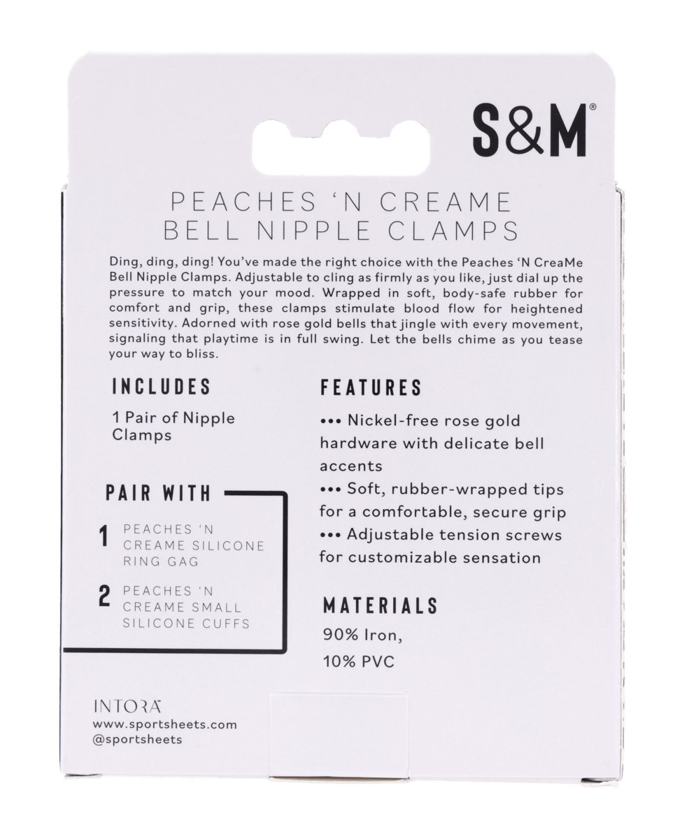 Peaches 'n CreaMe Bell Nipple Clamps