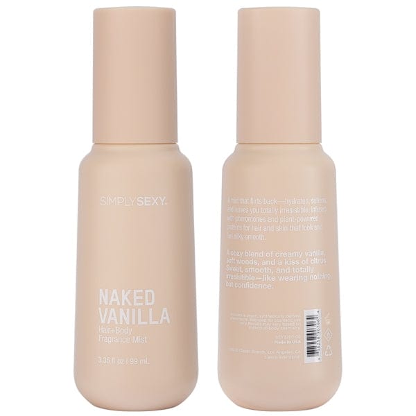 Simply Sexy Pheromone Hair + Body Mist – Naked Vanilla (99mL)