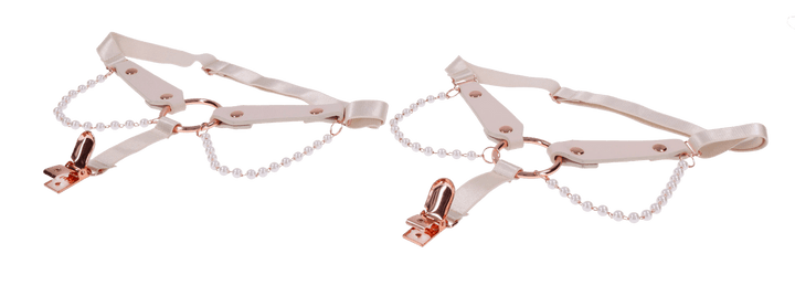 Peaches 'n CreaMe Pearl Garters