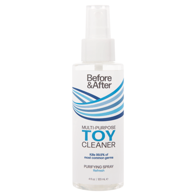 Before & After - Spray Toy Cleaner