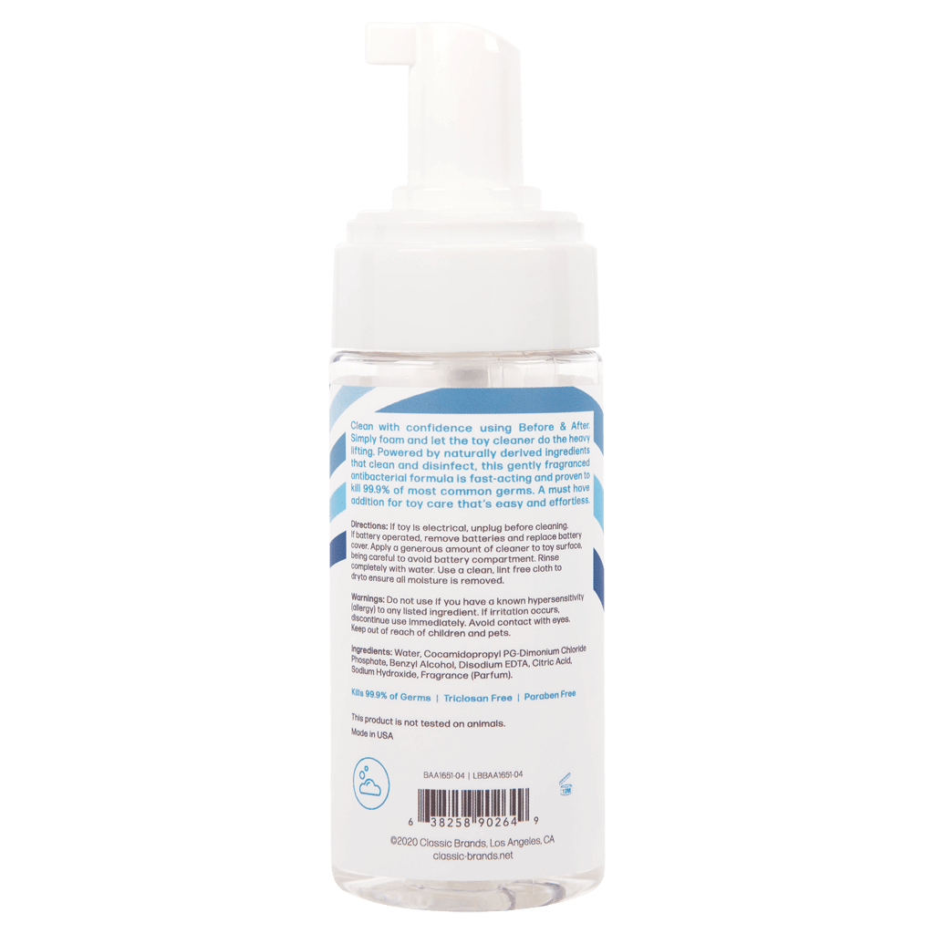 Before & After - Foaming Toy Cleaner 4oz