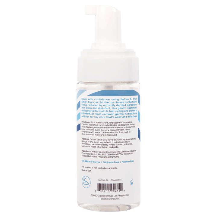 Before & After - Foaming Toy Cleaner 4oz