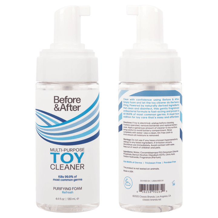 Before & After - Foaming Toy Cleaner 4oz