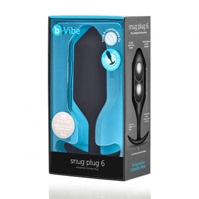 B-Vibe - Snug Plug 6 - Noir