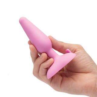 B-Vibe Beginner’s Vibrating Plug – Pink
