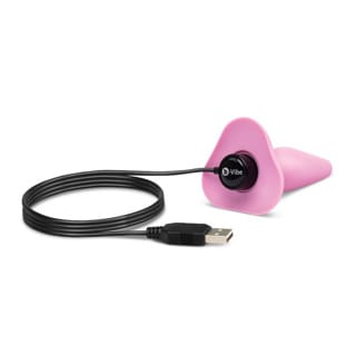 B-Vibe Beginner’s Vibrating Plug – Pink