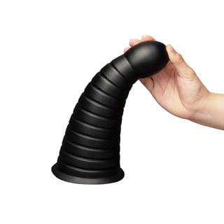 Cone 10" Tapered & Ribbed Dildo | B Vibe