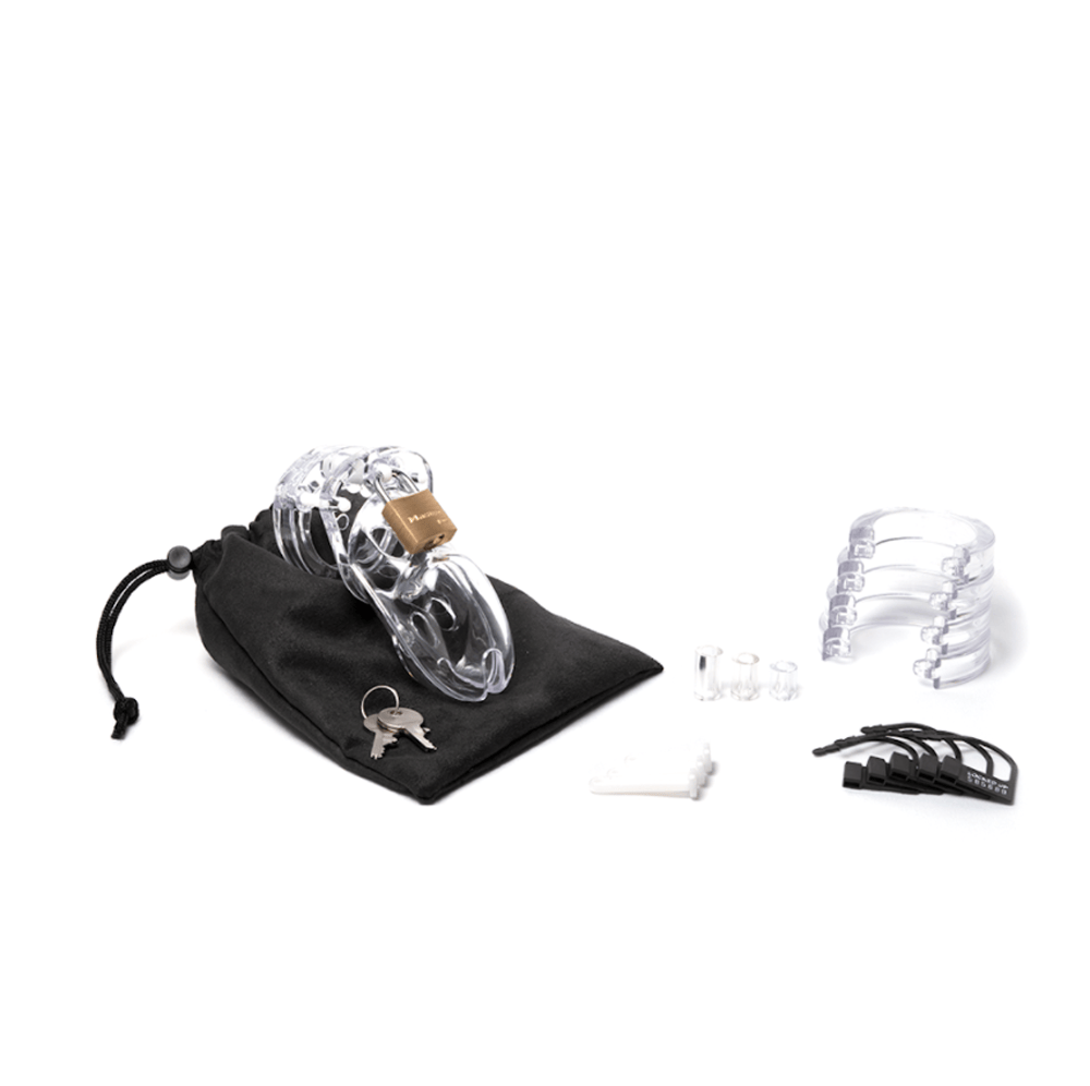 CB-3000 Cock Cage Kit - Clear