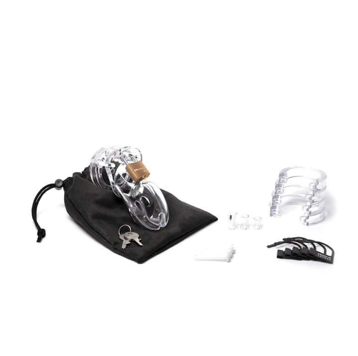 CB-3000 Cock Cage Kit - Clear