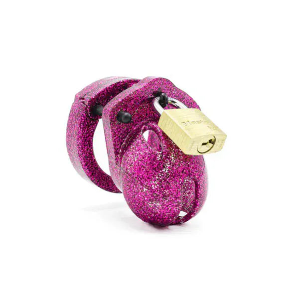 CB-X Mini-Me Cock Cage Chastity Kit – Pink Glitter