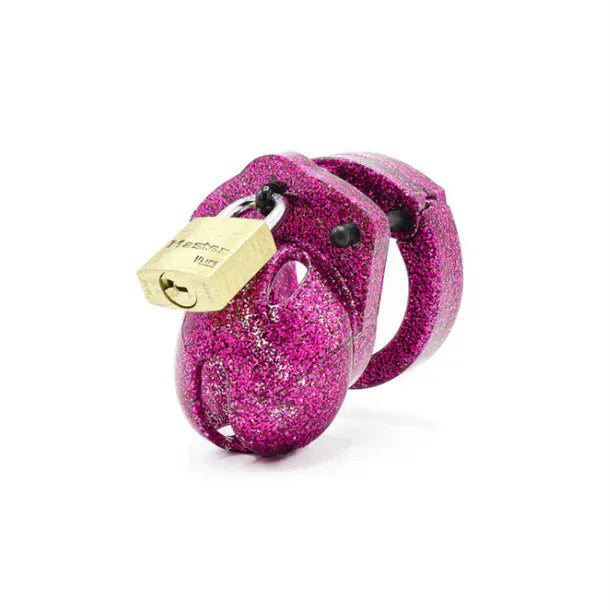 CB-X Mini-Me Cock Cage Chastity Kit – Pink Glitter