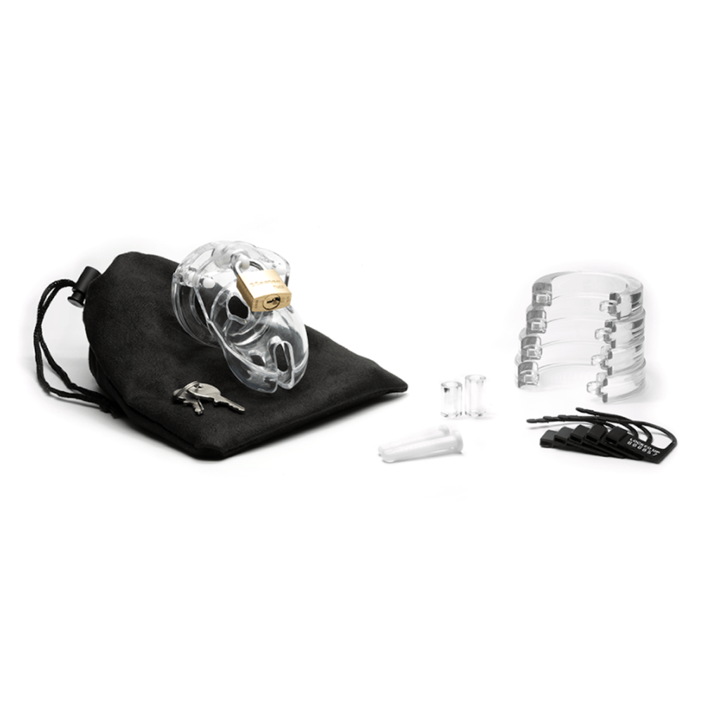 Mr. Stubb Cock Cage Kit - Clear