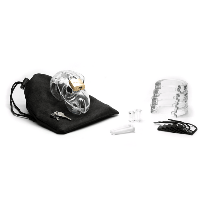 Mr. Stubb Cock Cage Kit - Clear