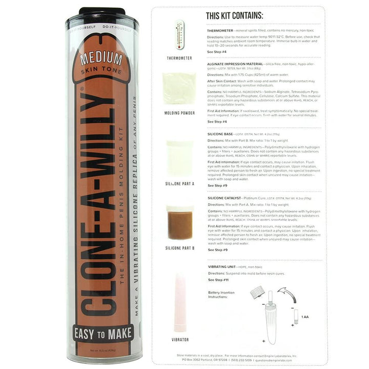 Clone A Willy Original - Medium SkinTone