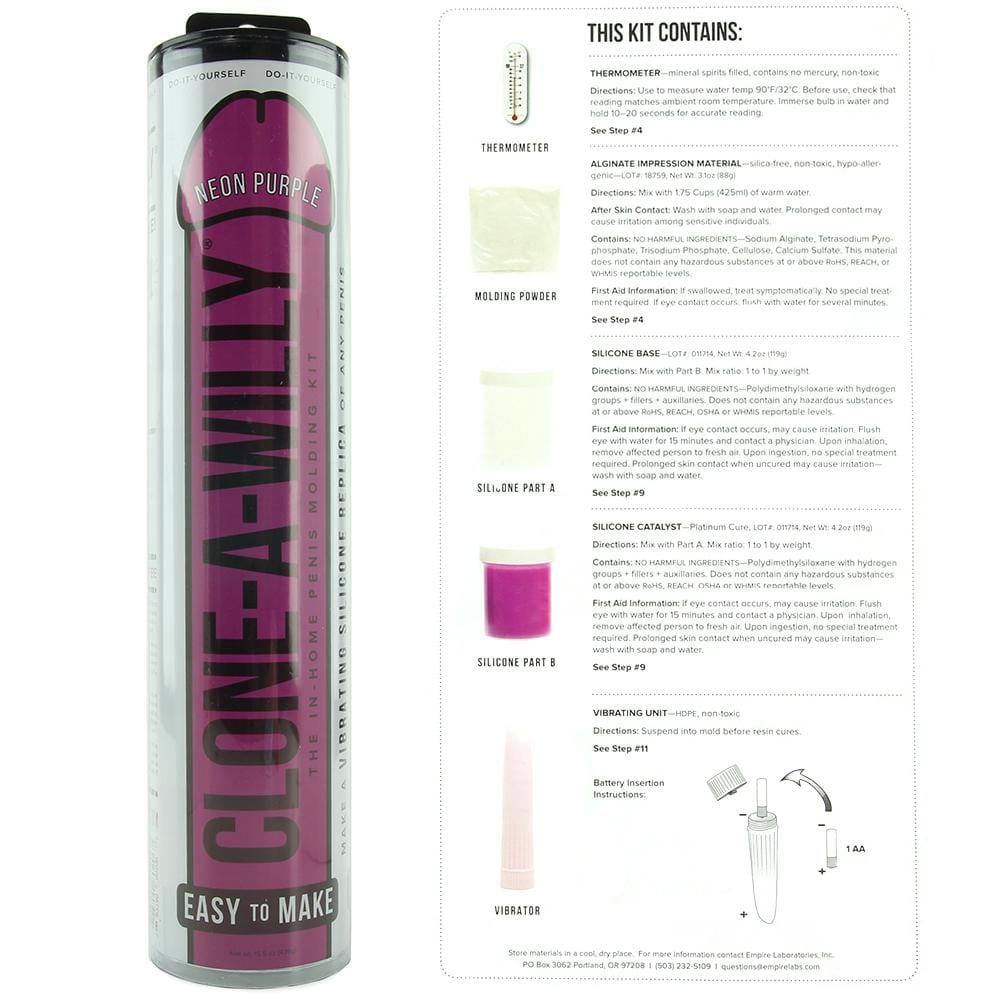 Clone A Willy Original - Neon Purple