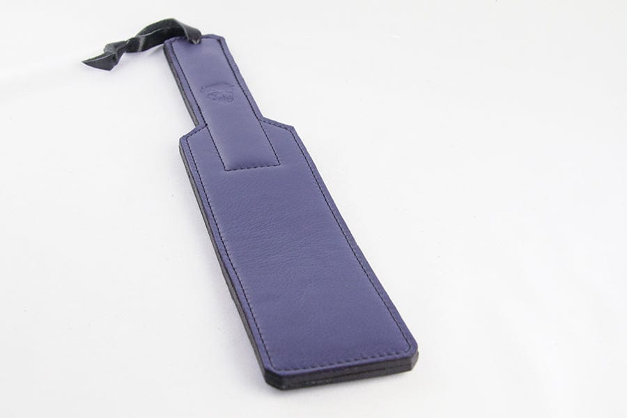 Aslan Prince Leather Paddle in Purple