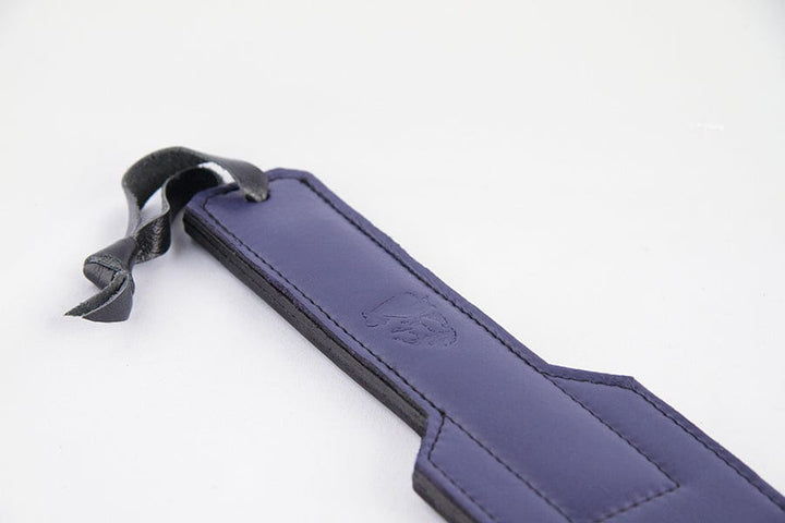 Aslan Prince Leather Paddle in Purple