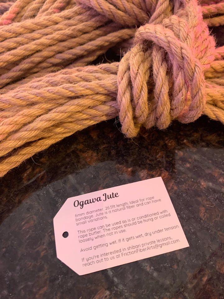 Ogawa Jute Shibari Rope 8m