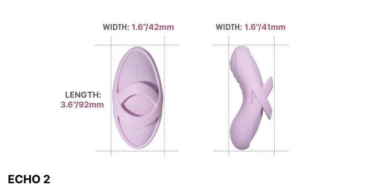 Svakom - ECHO 2 App control Flexible vibrating Finger with Heating function