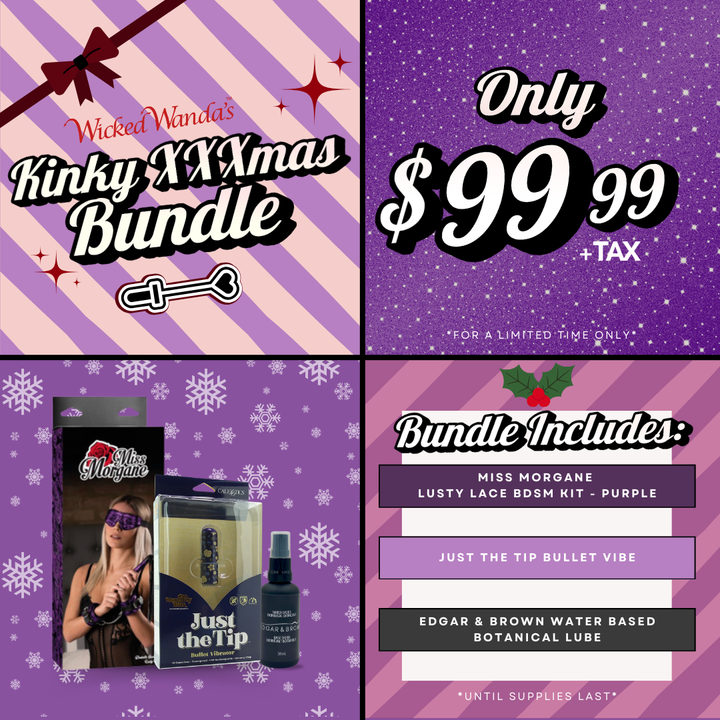 Kinky XXXmas Bundle - Lusty Lace - Purple