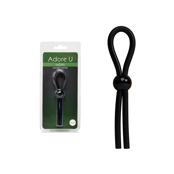 Adore U Höm - Cockring - Lasso - Black