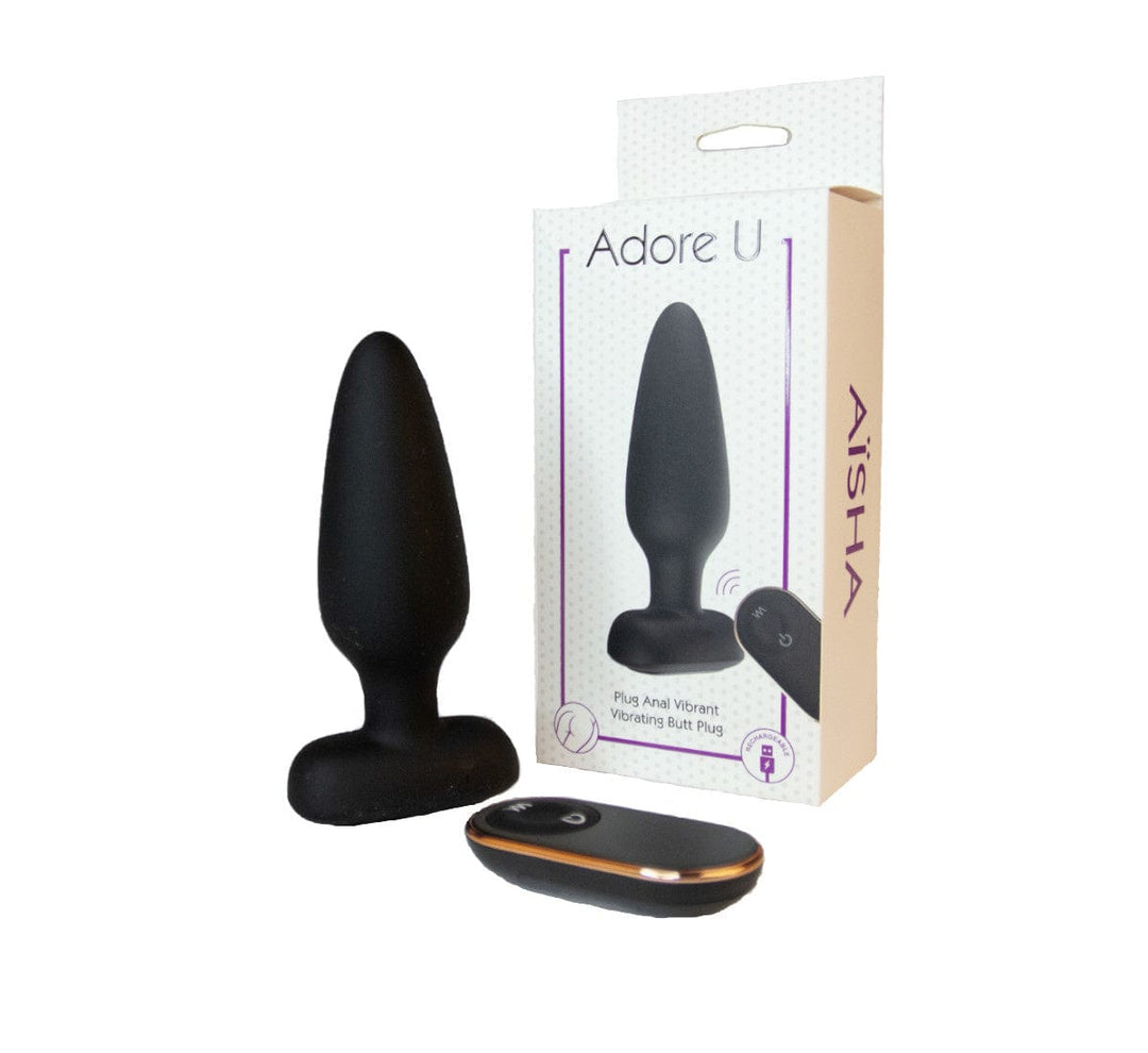 Adore U - Aïsha Vibrating Butt Plug with Remote