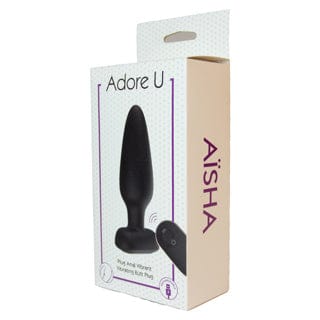 Adore U - Aïsha Vibrating Butt Plug with Remote