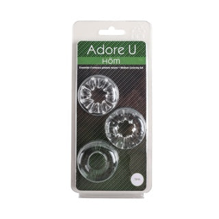 Adore U Hom series Cock Rings - 15 Models to Choose From