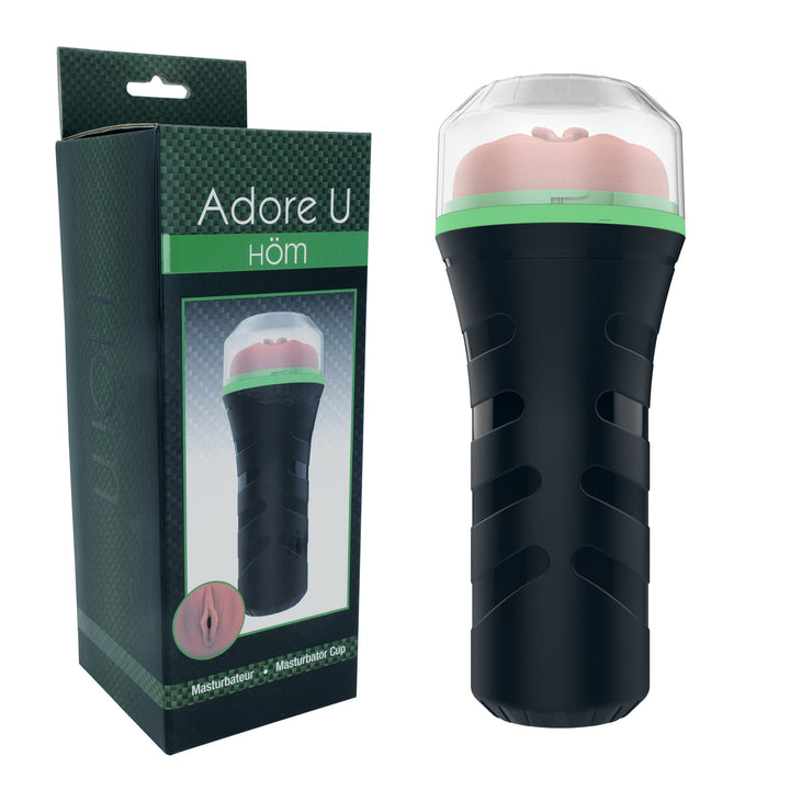 Adore U Hom - Vagina Masturbator - Brown