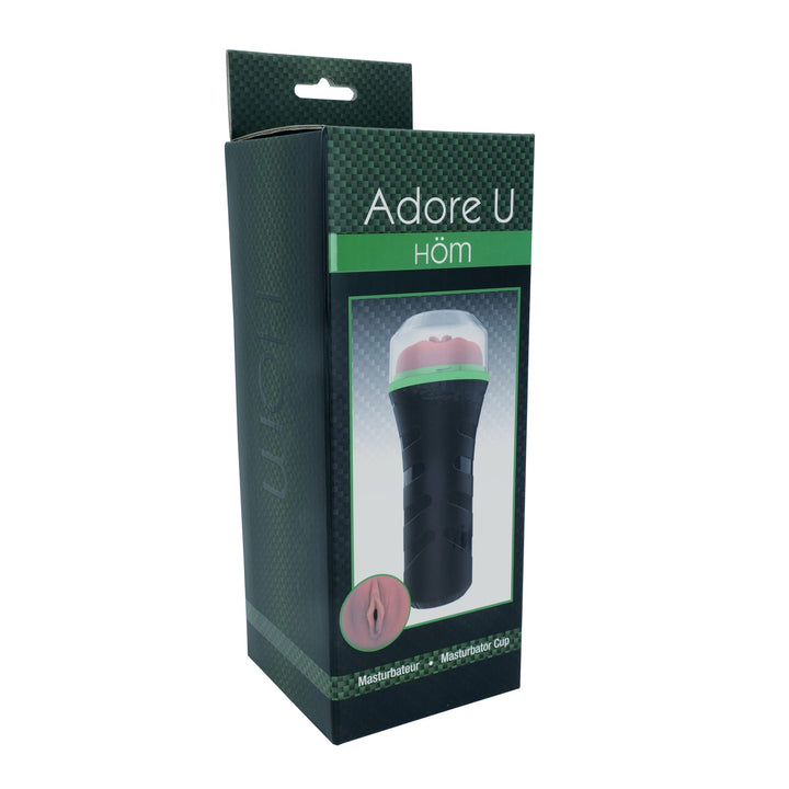 Adore U Hom - Vagina Masturbator - Brown