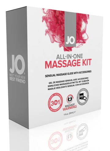 JO All-In-One Massage Glide Kit - Warming - Gift Set 1 Flos / 30ml
