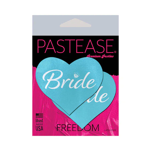 “Bride” Heart Pasties