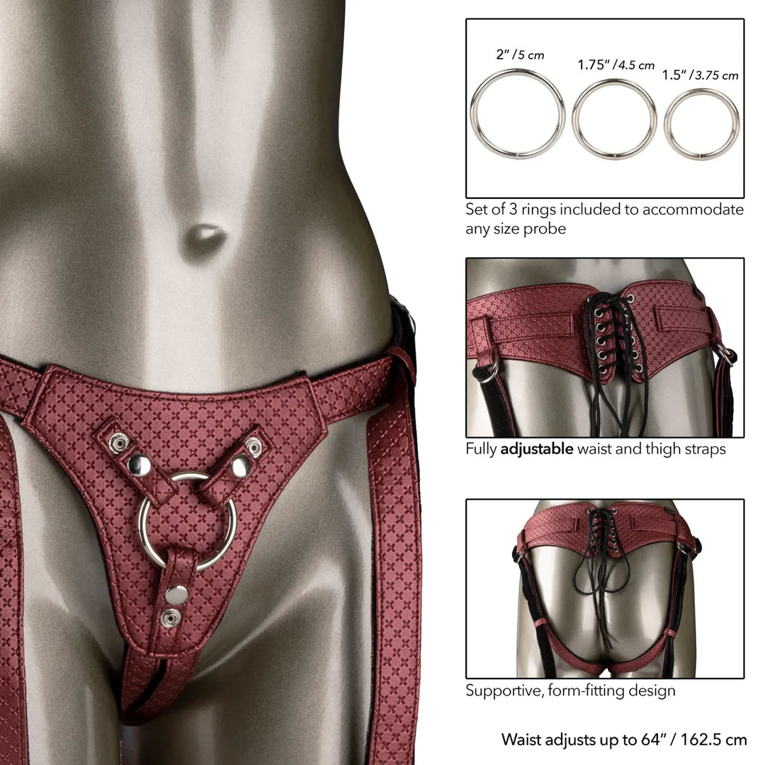 Her Royal Harness® The Regal® Queen - Red