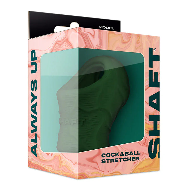SHAFT - Model P|  Cock & Ball Stretcher -flexiskin liquid silicone