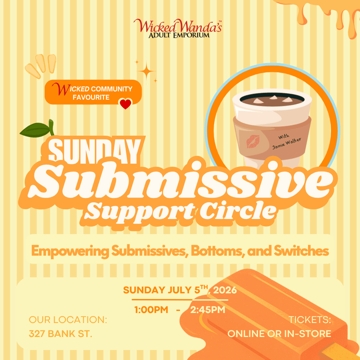 Sunday Submissive Support Circle: Empowering Submissives, Bottoms, and Switches | July 5th