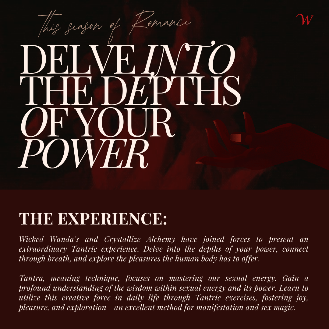 Awakening the Senses:  A Journey into Tantric Touch | Feb 22nd