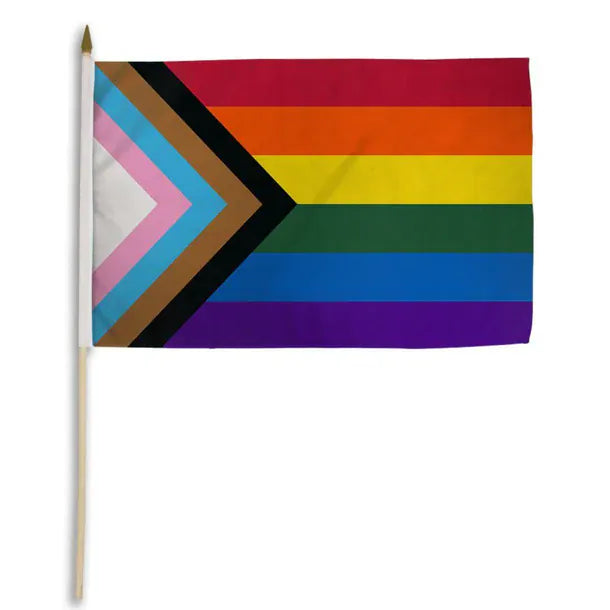 Pride Stick Flags 12"x18" -  (Assorted)