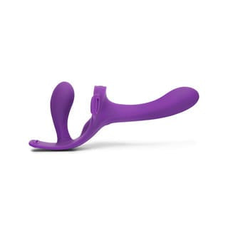 Together - Lock-In Dual-Ended Vibrating Strap-On & Harness Set