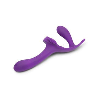 Together - Lock-In Dual-Ended Vibrating Strap-On & Harness Set