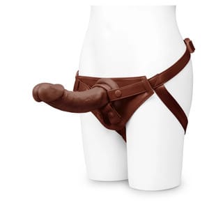 9" Dildo Dark Brown| Together