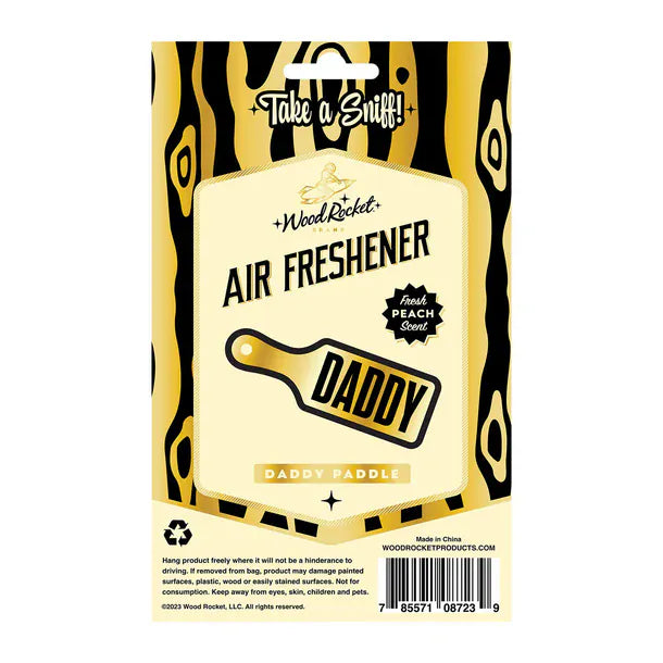 Wood Rocket - Daddy Paddle Air Freshner
