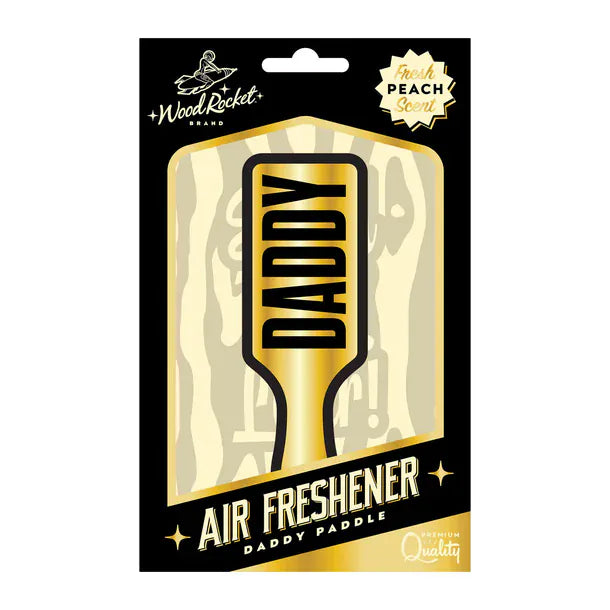 Wood Rocket - Daddy Paddle Air Freshner