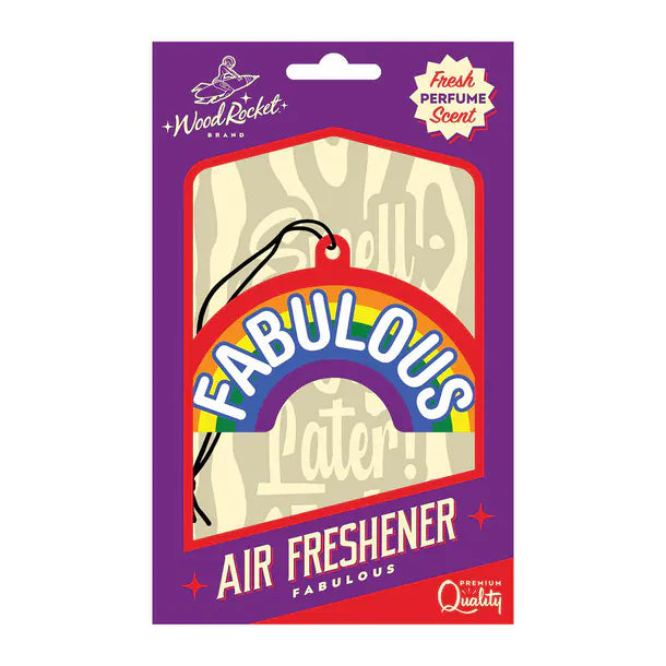Wood Rocket - Fabulous Air Freshner