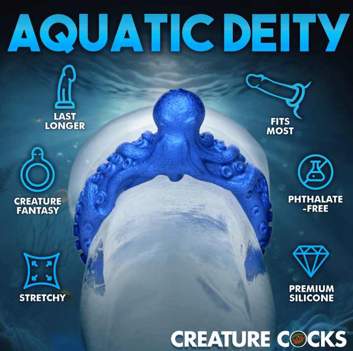 Poseidon's Octo-Ring Silicone Cock Ring