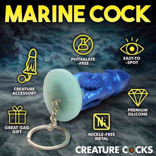 Creature Cocks Octopus Keychain