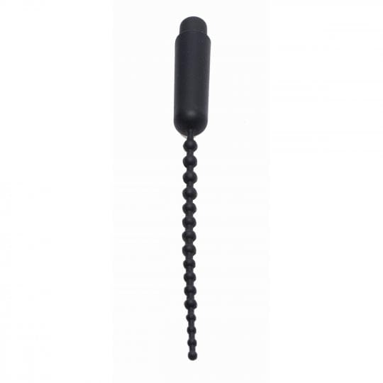 Master Series Dark Rod Vibrating Beaded Silicone Sound