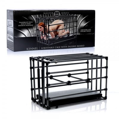 Master Series Kennel Adjustable Puppy Cage With Padded Board